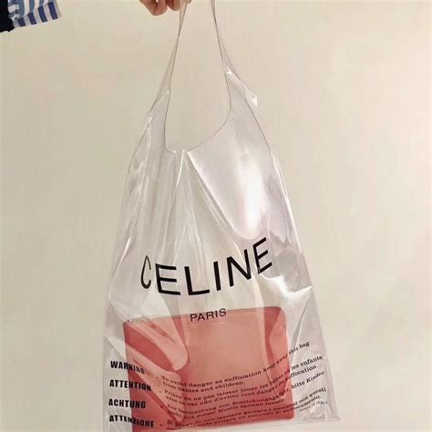 celine see through bag|Shop 9 See.